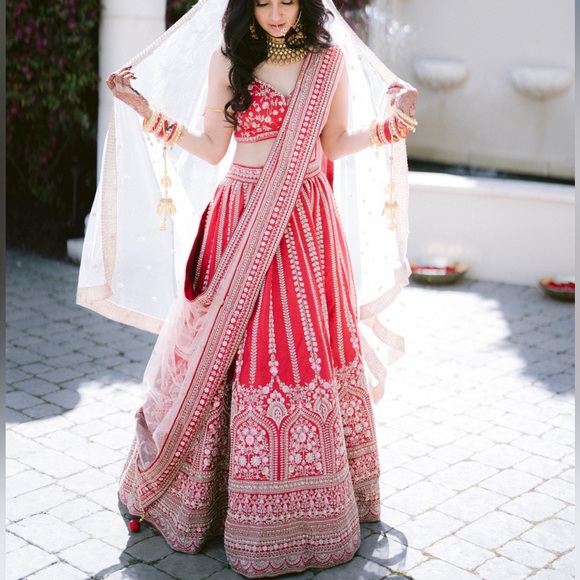 Bridal wedding lehenga - Picture 6 of 10